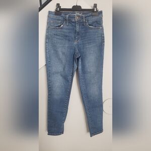 Universal thread high rise skinny  crop jeans size 4 (27R) (pre owned)